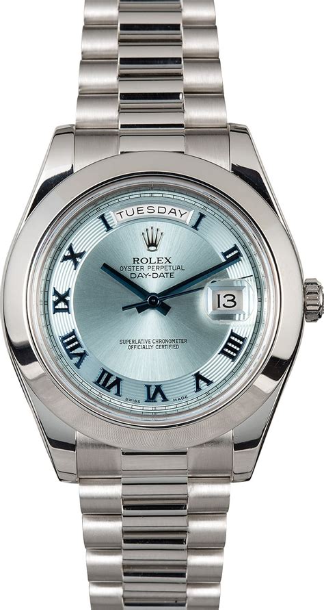 rolex date date 2 platinum|Rolex day date platinum 40mm.